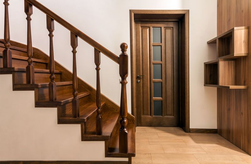 Curved Staircase Installation in Olathe, KS