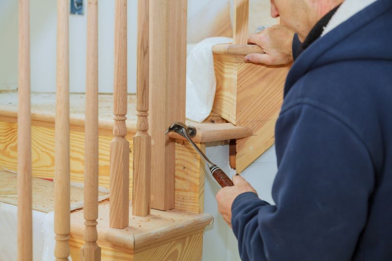 Wood Handrail Repair in Conroe, TX